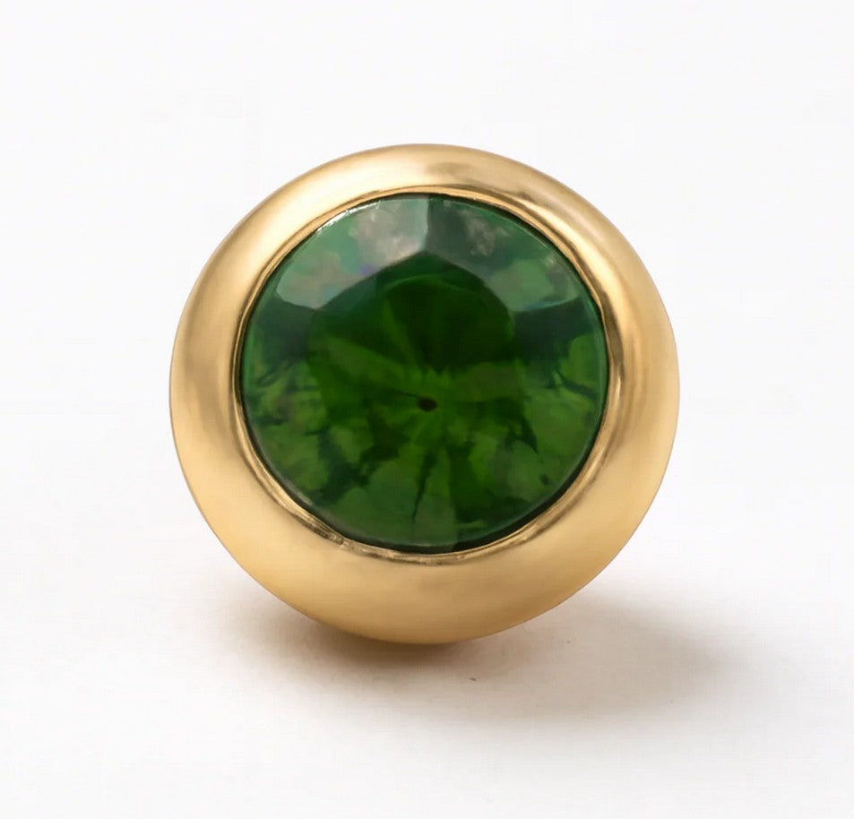 August Golden Peridot Sparkle