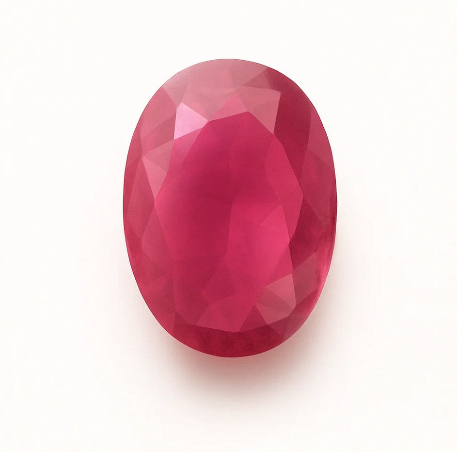 July Birthstone Ruby Charm