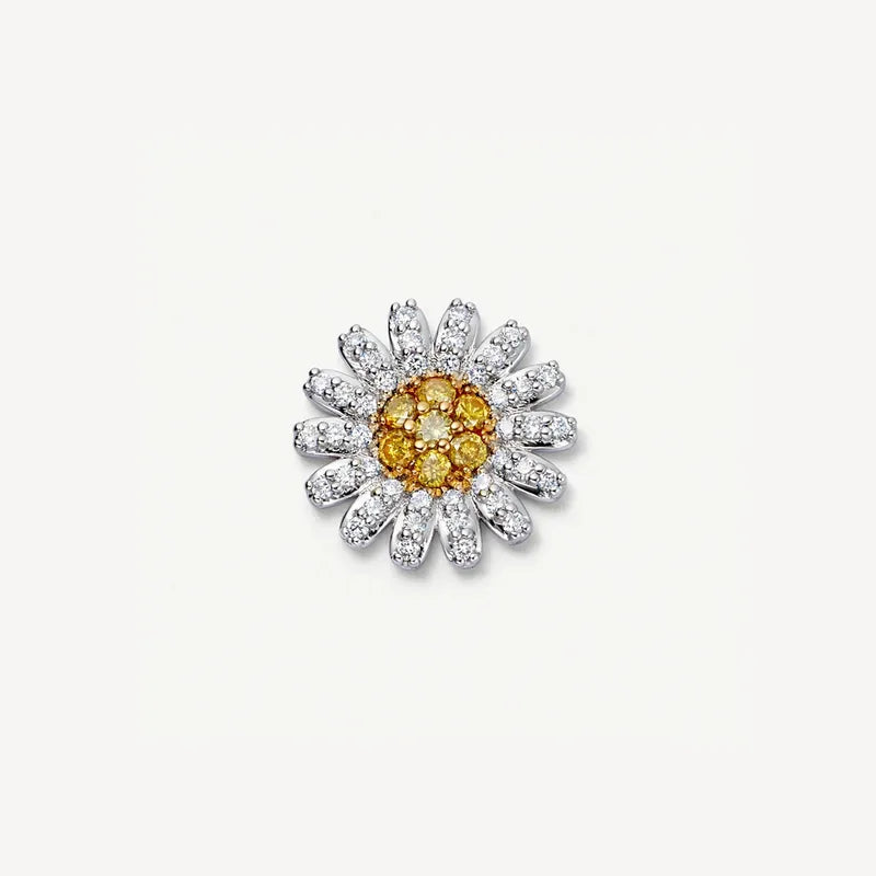 White Flower Charm